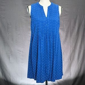 Old Navy Sleeveless Polka Dot Swing Dress